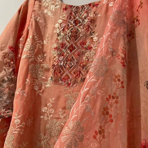 Indian Pakistani salwar Kameez dupatta - Picture 2 of 4